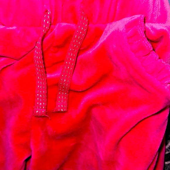C&C California Kids Pink and Gold Velour Tracksuit - 2T - Picture 5 of 7